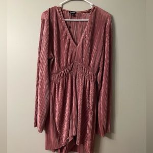 Boohoo Flare Sleeve Romper